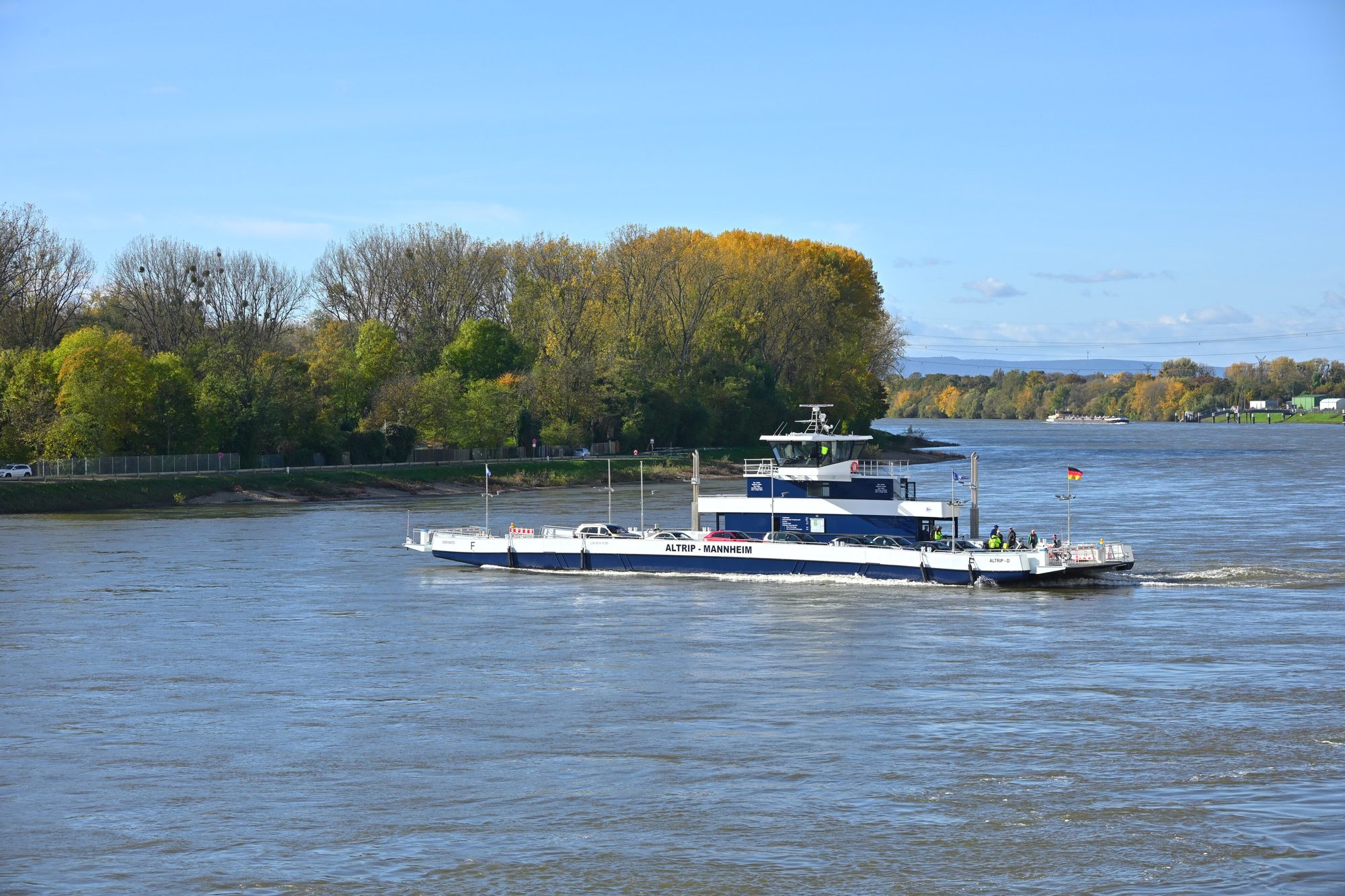 Rheinfähre Alma